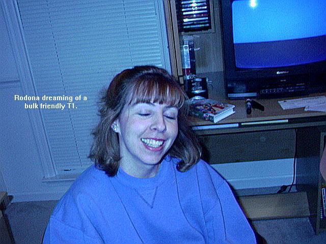 Rodona Garst Blows A Dead Buffalo